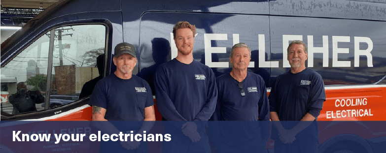 Kelleher HVAC electricians group photo, Richmond Virginia
